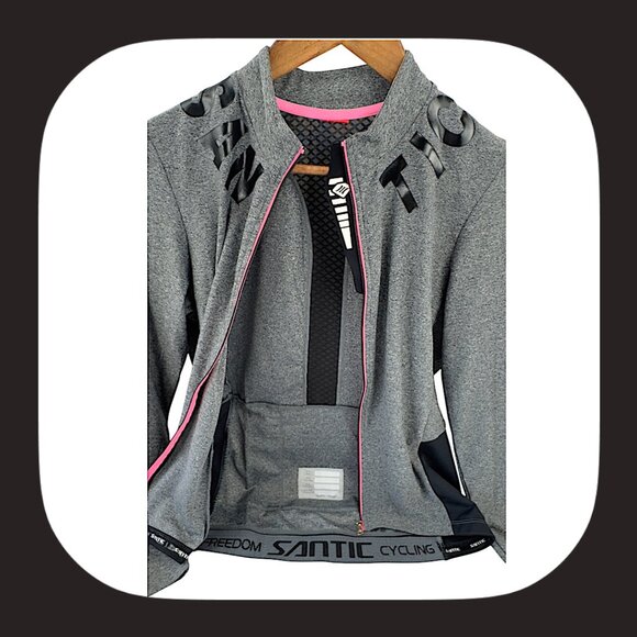 Santic Womenโs Cycling Freedom Jacket โ XS - Picture 6 of 9